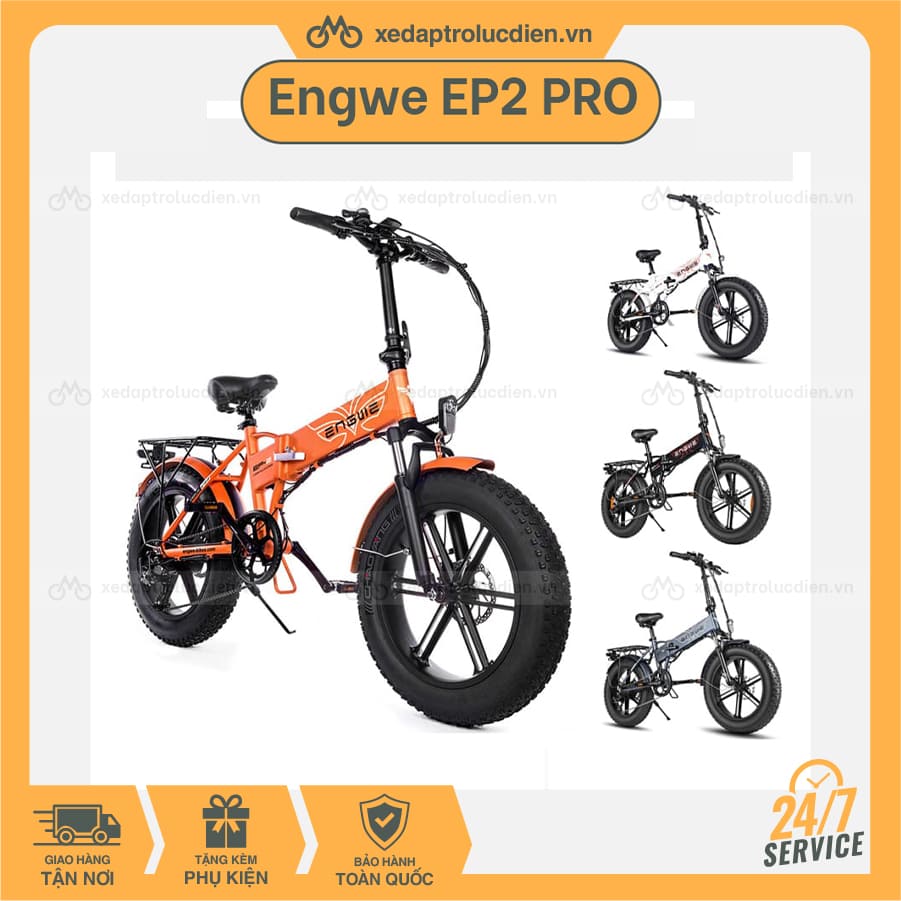 Xe đạp trợ lực điện Engwe EP2 Pro Giá - Ưu đãi - Dịch vụ tốt nhất