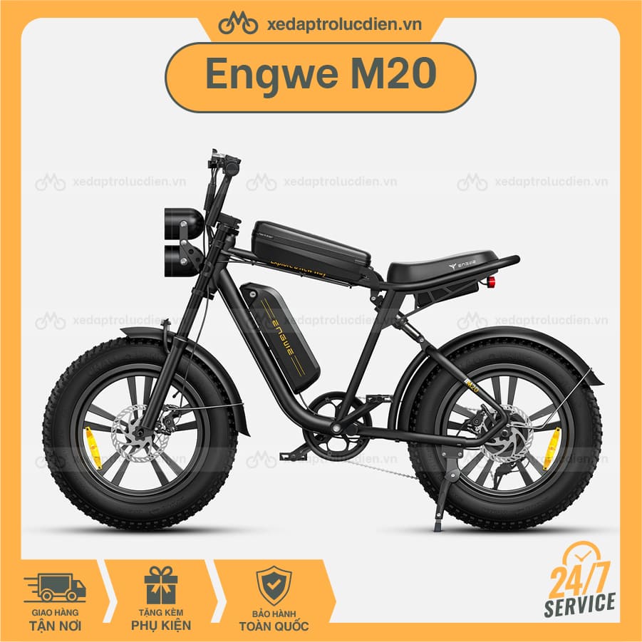 Xe đạp trợ lực điện Engwe M20 - 1000W - Ưu đãi tốt nhất