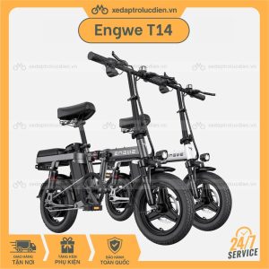Xe đạp trợ lực điện Engwe T14 màu đen