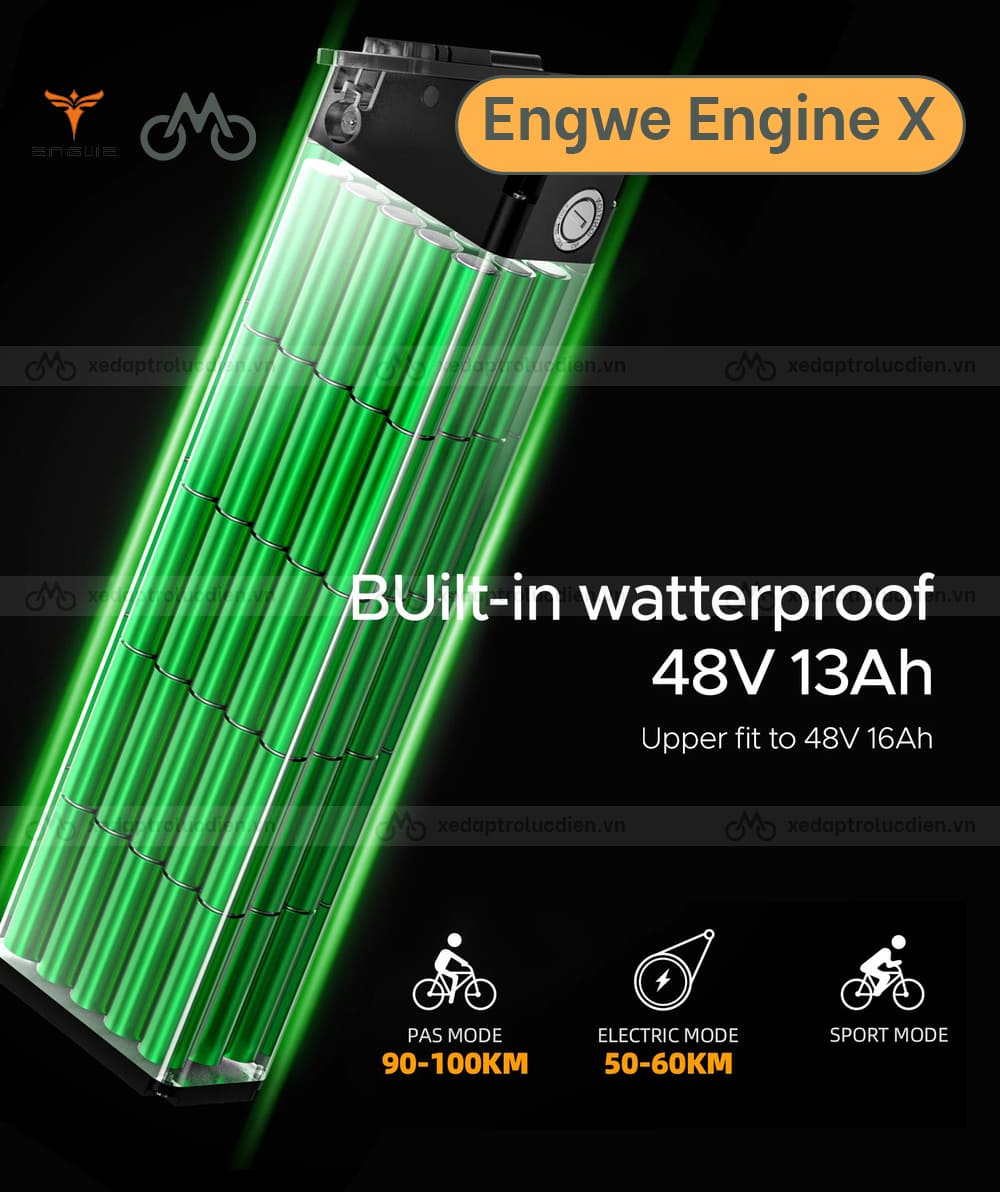 Pin xe đạp điện Engwe Engine X