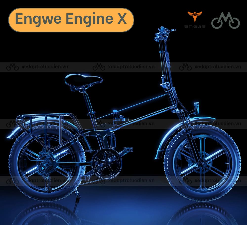 khung của xe đạp điện trợ lực Engwe Engine X