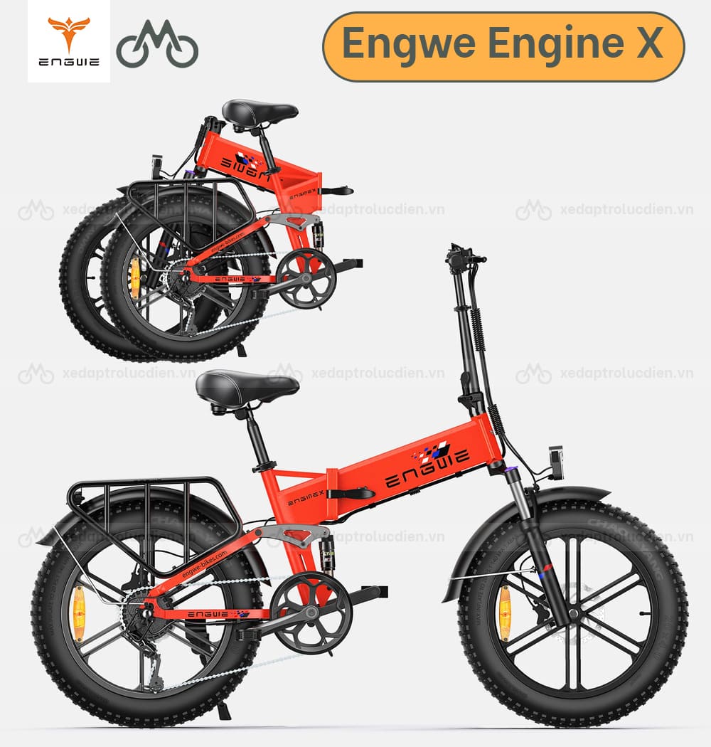 Xe đạp trợ lực điện Engine X gấp gọn
