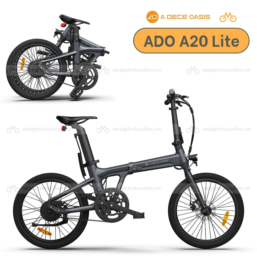 Bộ chuyền động xe đạp trợ lực gấp ADO A20 Lite 