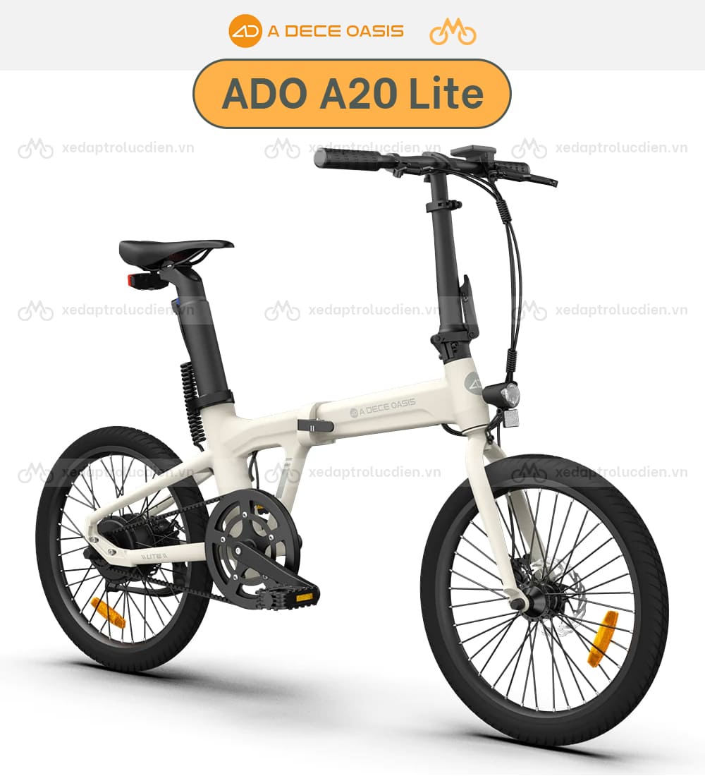 Hệ thống giảm xóc xe đạp trợ lực điện ADO A20 Lite 