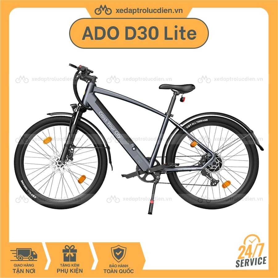 Xe đạp trợ lực điện ADO D30C Lite Giá - Ưu đãi - Dịch vụ tốt nhất