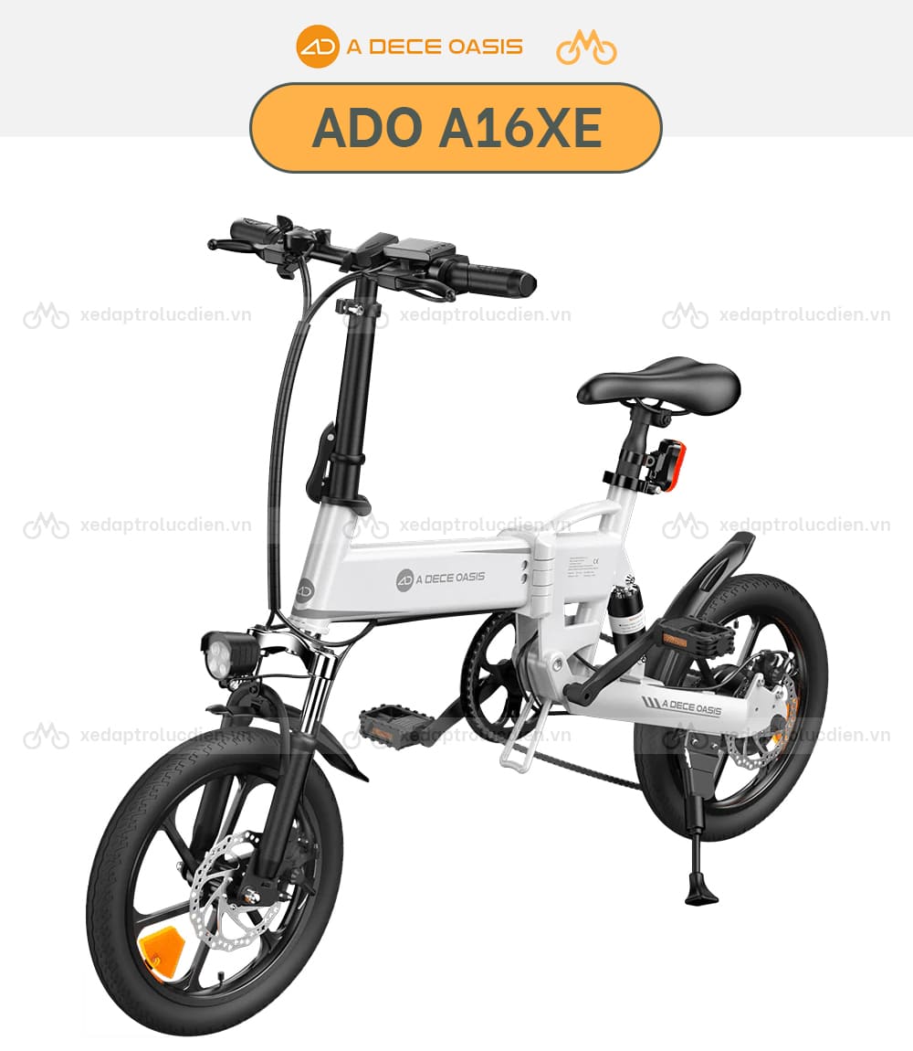 xe đạp trợ lực gấp ADO A16XE