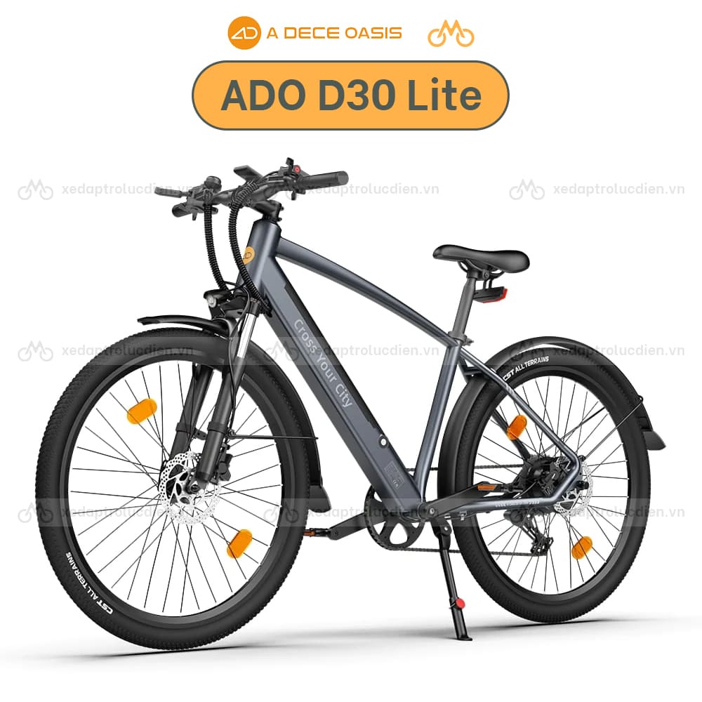 Khung xe đạp điện trợ lực ADO D30C Lite