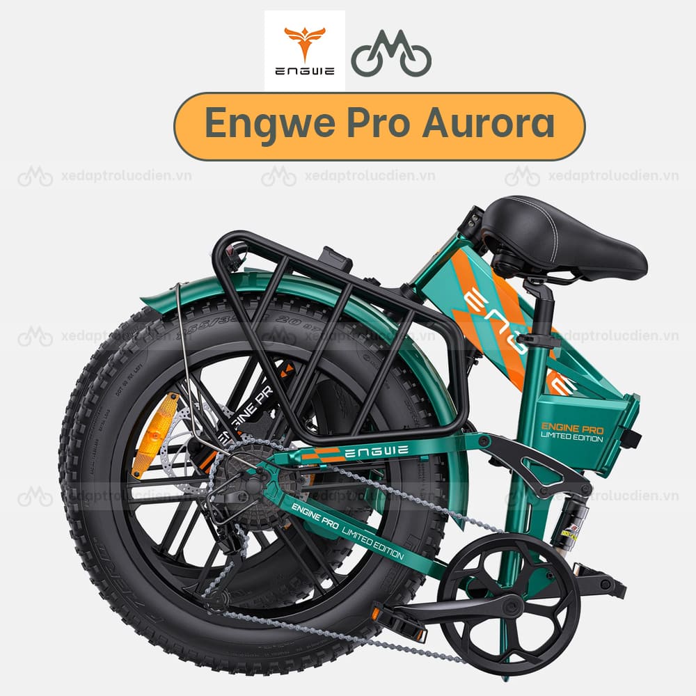 Engwe Engine Aurora Pro gấp gọn
