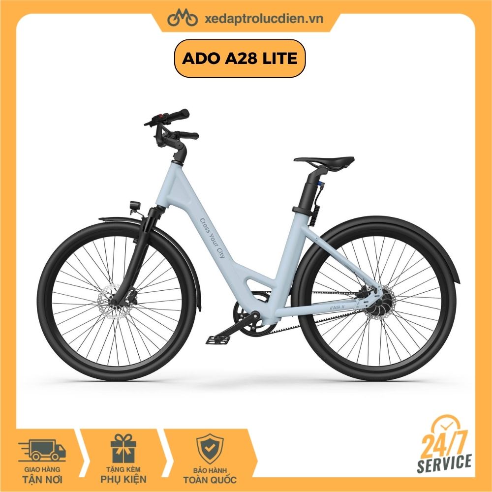 xe đạp trợ lực điện ADO A28 Lite