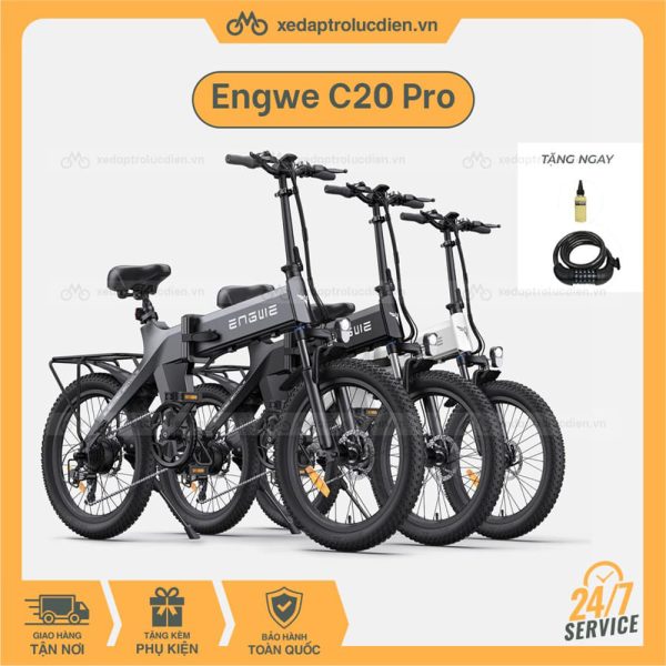 xe đạp trợ lực điện Engwe C20 Pro