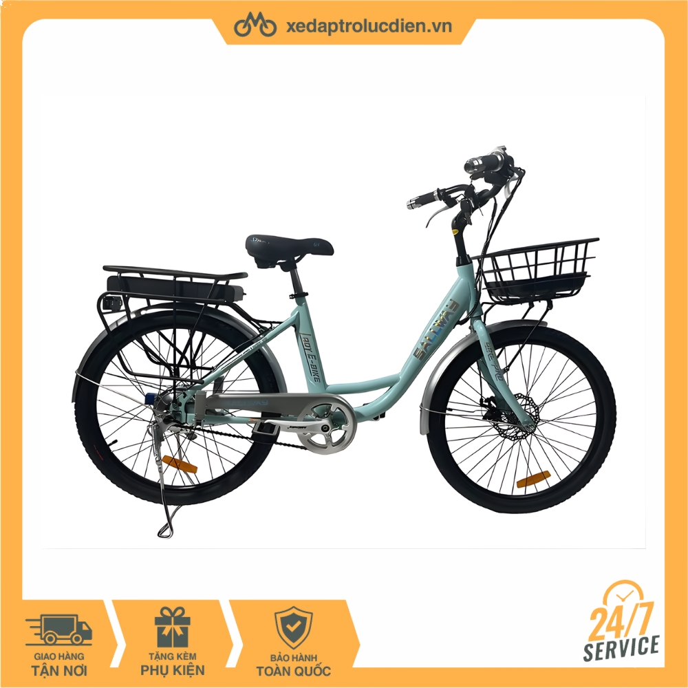 Xe đạp trợ lực điện Salllway Lady 24/02