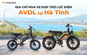 Địa chỉ mua xe đạp trợ lực điện AVDL tại Hà Tĩnh